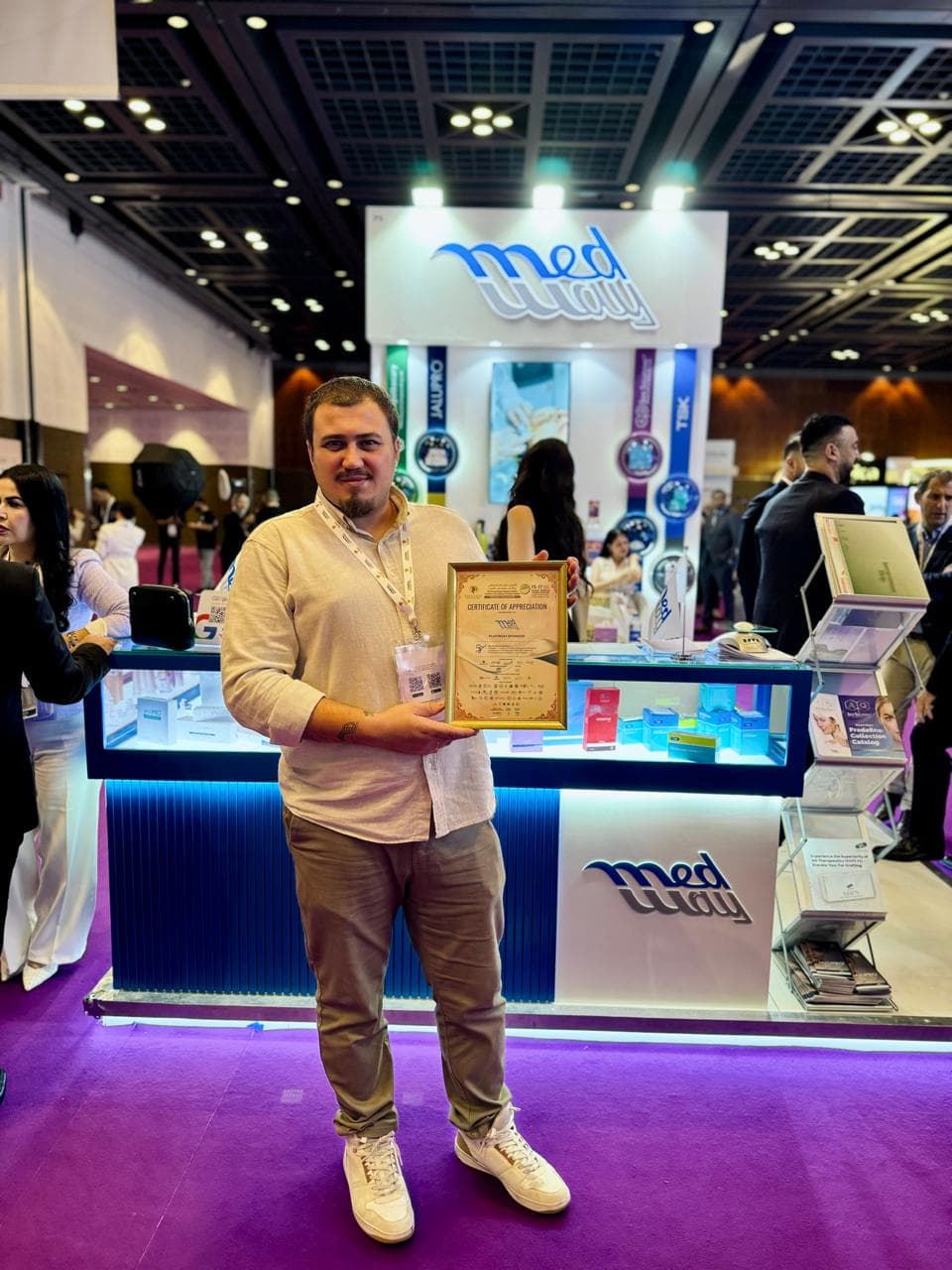 Platinum sponsor congress stand